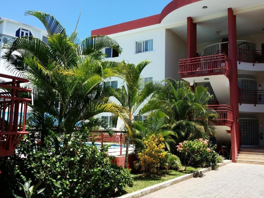 Blue Coral Beachfront Penthouse Flic en Flac Ngoại thất bức ảnh